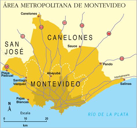 Mapa De Montevideo