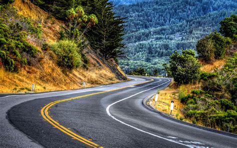 Download Wallpaper Landscape Road Hd By Sherir52 Roads Wallpapers