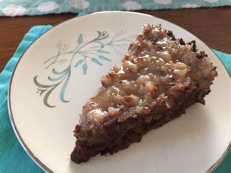 In germany, filled chocolate bars made up the bulk of domestic chocolate production. German Chocolate Tart