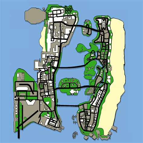 Map Gta Vice City Stories Grand Theft Auto News