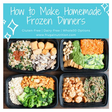 How To Meal Prep Freezer Friendly Foods Frugal Nutrition