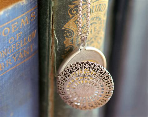 Solid Natural Perfume Lockets By