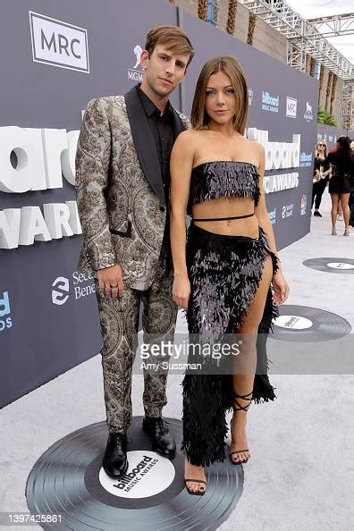 Illenium And Lara Mcwhorter Attend The 2022 Billboard Music Awards At