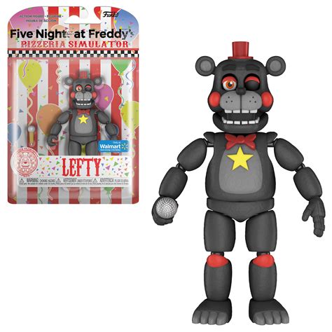 toys from 5 7 years toys and hobbies funko five nights freddy s pizzeria simulator lefty figure