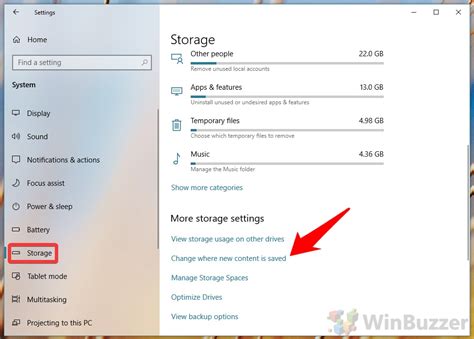 How To Change The Default App Install Location In Windows 10 Winbuzzer