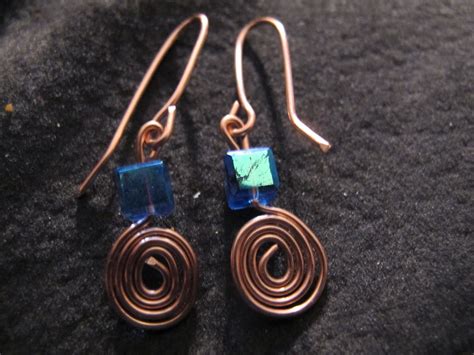 Naomi S Designs Handmade Wire Jewelry Make Wire Wrapped Copper Spiral