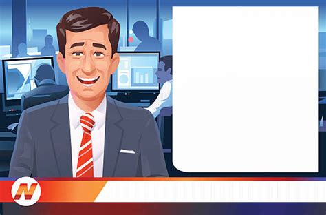 Royalty Free News Anchor Clip Art Vector Images