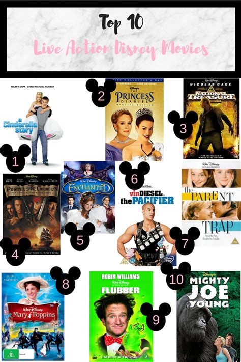 Top 10 Non Animated Disney Movies Stephanie Kamp