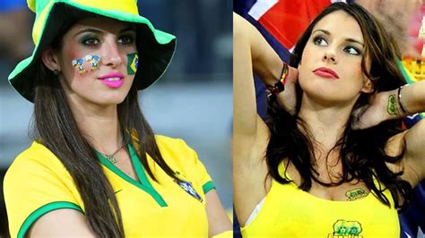 brazil female fan super fan beautiful football female fan football live brazil live