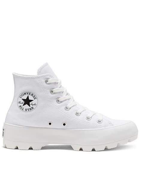 Chaussure de sport à son origine, la basket est désormais plébiscitée par les passionnées de mode qui aiment la avec le retour du sportswear, les baskets imposantes à semelle xxl, surnommées « dad shoes », connaissent elles aussi leur heure de gloire. Converse Chuck Taylor all star Lugged blanc (plateform ...
