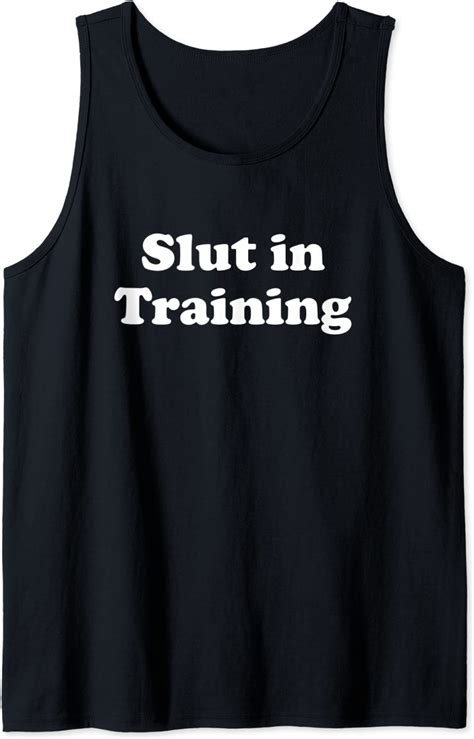 Slut In Training Tank Top Clothing