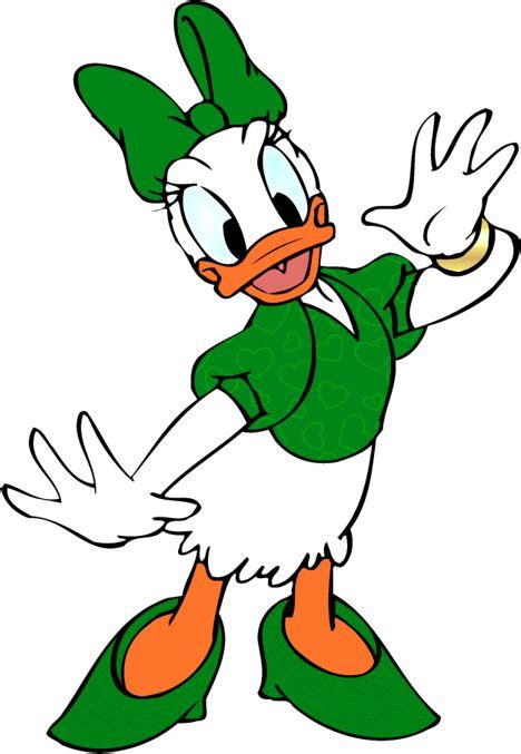 Daisy Duck Is A Cartoon Character Created In 1940 By Walt Disney Productions As The Girlfriend