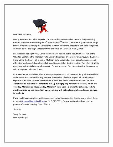Letter Of Graduation Inspirational Sample Graduation Thank You Letters