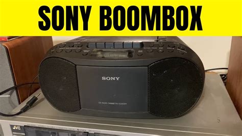 Sony Bluetooth Radio Cd Player Portable Boombox Youtube