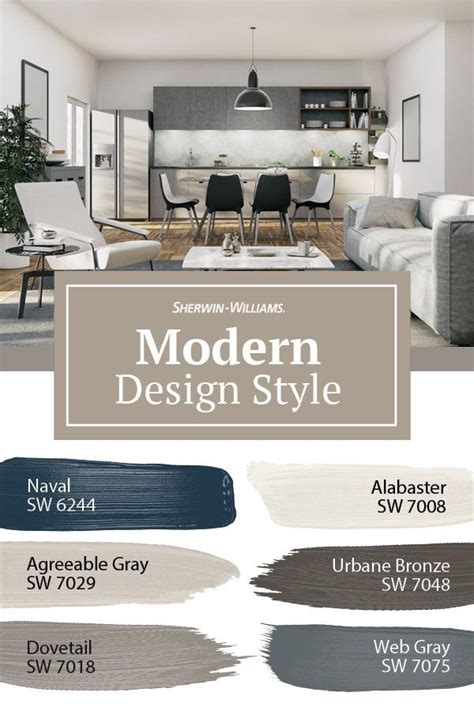 Modern Design Style Paint Colors Modern Paint Colors House Color