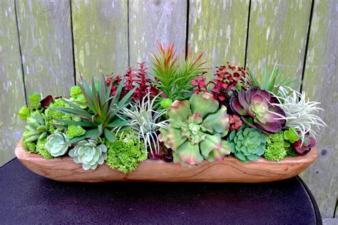 Succulent Coffee Table Centerpiece Decorating With Succulents
