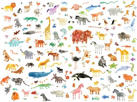 Little Animals Lorna Scobie Illustration Zoo Animals Animals For