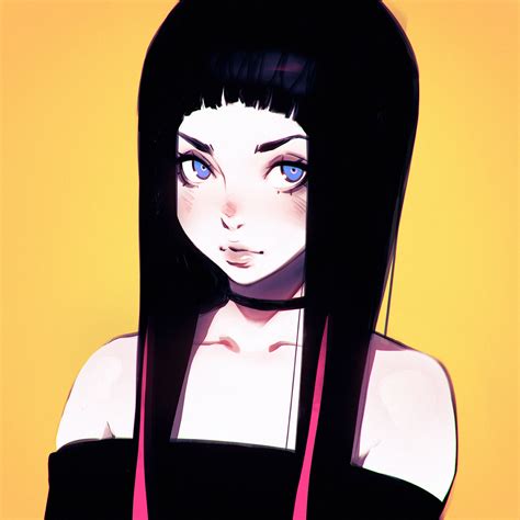 Anime Picture Original Kr0npr1nz Long Hair Single Blush