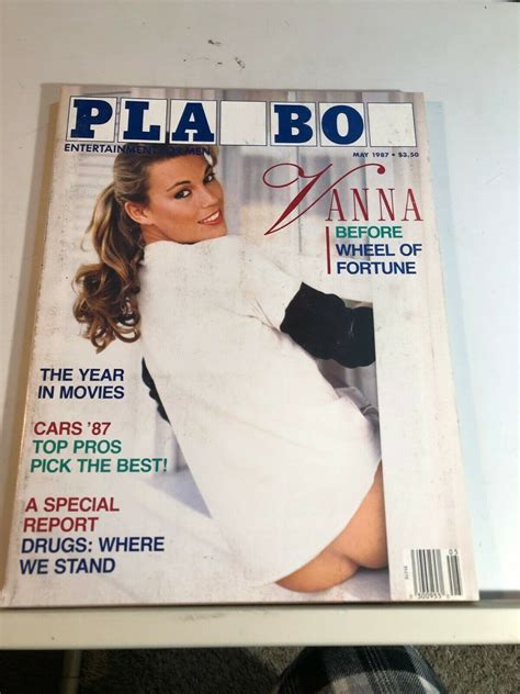 Mavin Playboy Magazine May 1987 Vanna White Before Wheel Of Fortune