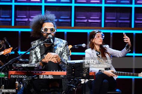 Reggie Watts And Hagar Ben Ari During The Late Late Show With James News Photo Getty Images
