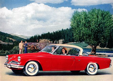 Plan59 Classic Car Art 1953 Studebaker Starliner Coupe