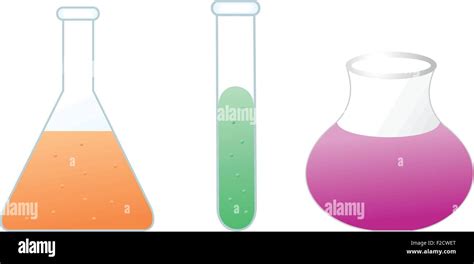 Colorful Test Tubes Stock Vector Image And Art Alamy