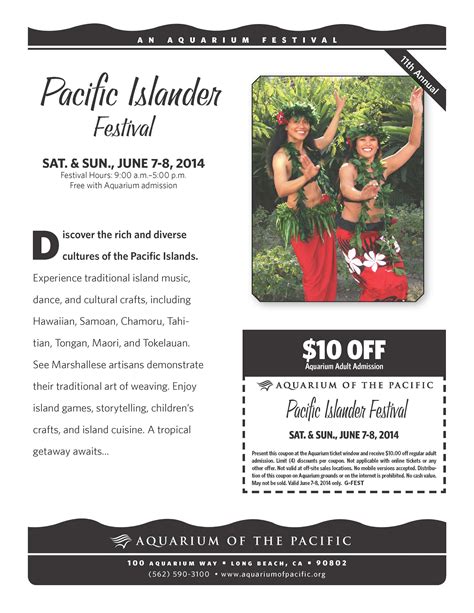 Pacific Islander Festival June 7 8 2014 At The Aquarium Of The Pacific