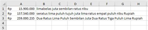 Albert zeng 9 juni 2013 0. Rumus Terbilang Excel Manual Tanpa Macro Untuk Merubah ...
