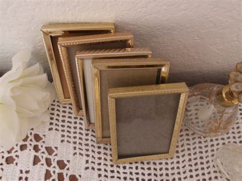 Vintage Gold Metal Frame Collection Set 225 X 325 Wedding