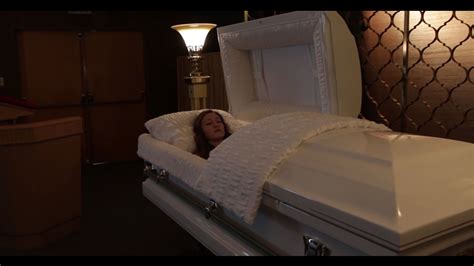 Dead Girl In Video Sleep Forever Casket Funeral Rest Furniture