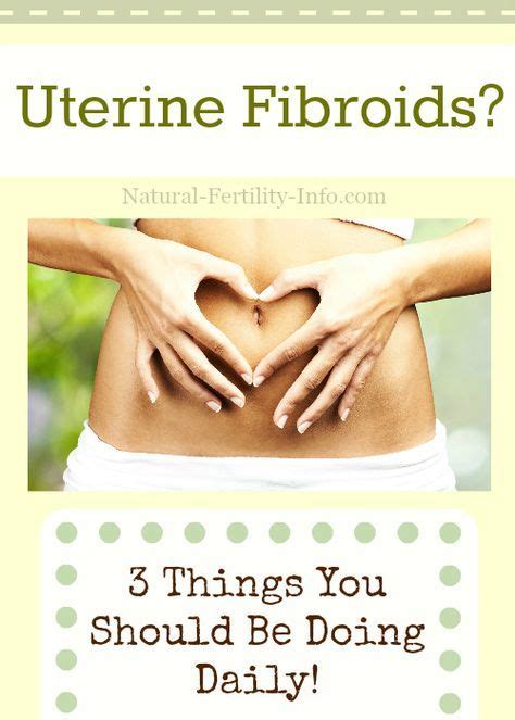 Natural Uterine Fibroid Treatments Beauty And Health