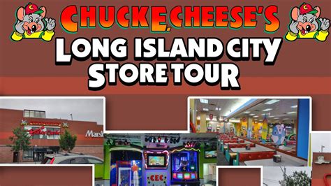 Chuck E Cheese Long Island City Ny Store Tour Youtube