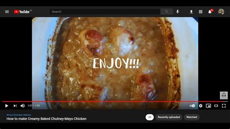 How To Make Creamy Baked Chutney Mayo Chicken Youtube