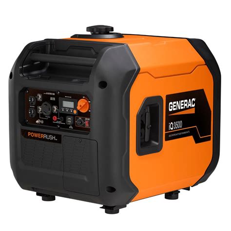 Generac Iq3500 Gas Powered Inverter Generator The Home Depot Canada