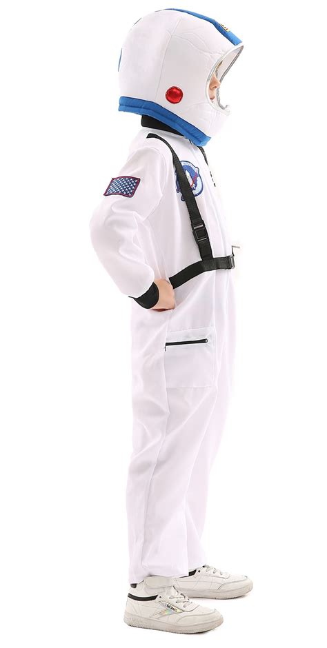 Boys Details About Boys Astronaut Costume White Space Man Nasa Suit