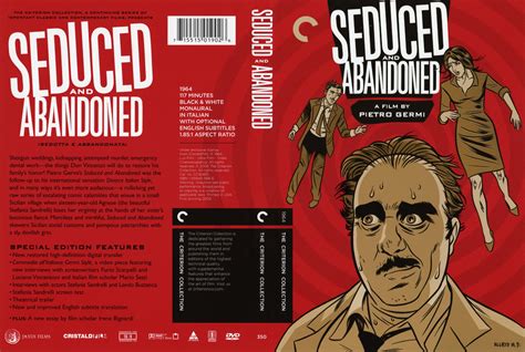 Seduced And Abandoned Criterion Art Seduce Abandoned Comic Book Cover Black And White Books