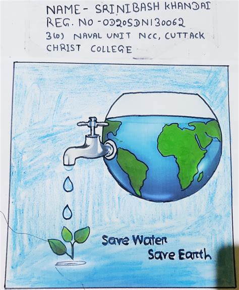 Save Water Save Earth India Ncc