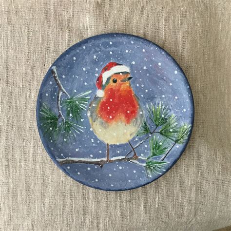 Excited To Share This Item From My Etsy Shop Christmas Robin Wall