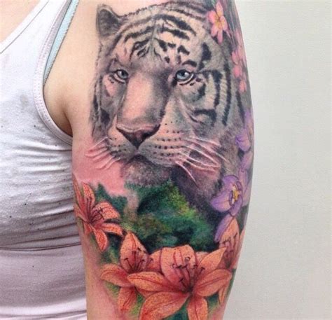 12 Best White Tiger Tattoo Designs Ideas PetPress Tiger Print