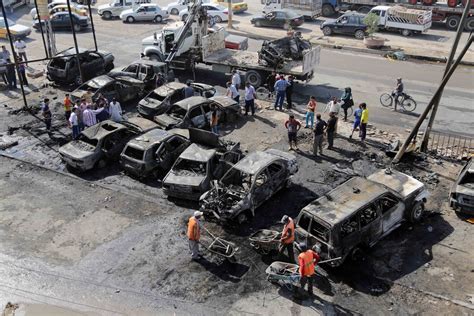 Wave Of Car Bombs Kills Dozens In Baghdad The New York Times