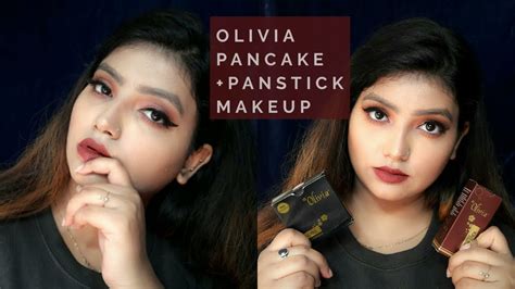 Olivia Panstickpancake Base Makeup Tutorialfull Coverage Base Makeup