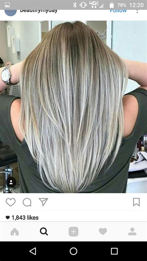 Image result for transition to grey hair with highlights. how to blend white gray with blonde hair | Gray hair ...