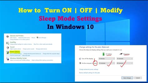 Windows 10 Sleep Mode Settings How To Turn On Off And Modify Sleep