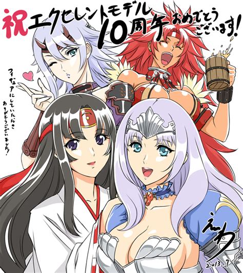 Tomoe Musha Miko Tomoe Risty Wilderness Bandit Risty Annelotte And More Queen S Blade