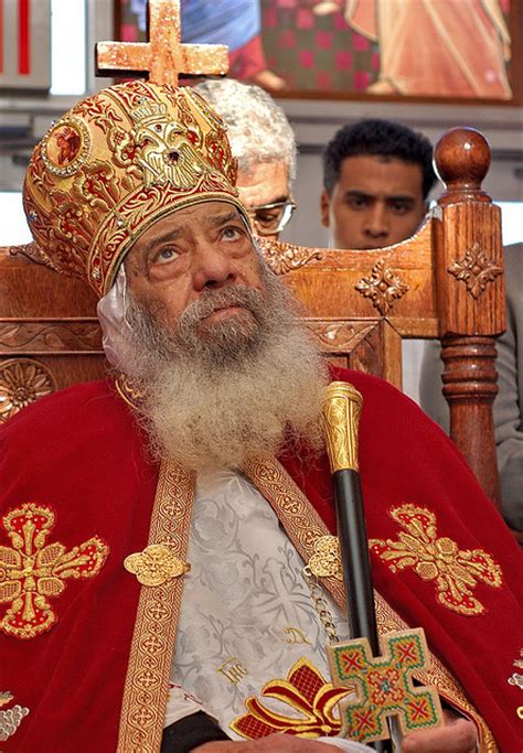 Coptic Pope Shenouda Iii Falls Asleep In The Lord Orthodox Church In