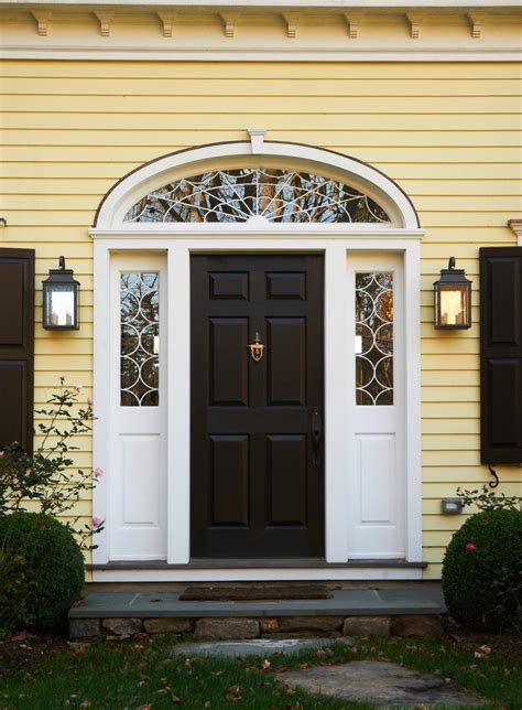 11 Stunning Front Door With Transom Above Designs To Get Inspired