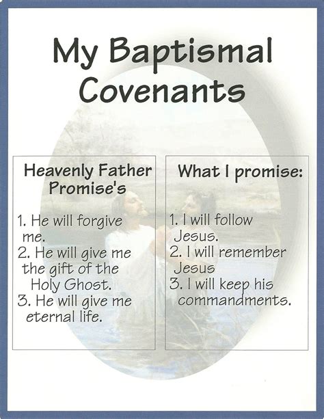 Baptism Lds Baptism Talks Baptismal Covenants