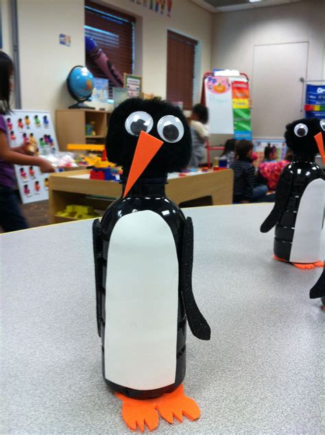 How To Make A Water Bottle Penguin Craft For Kids Images And Photos