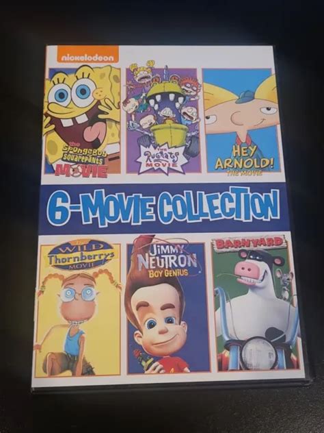 Nickelodeon 6 Movie Collection Dvd 400 Picclick