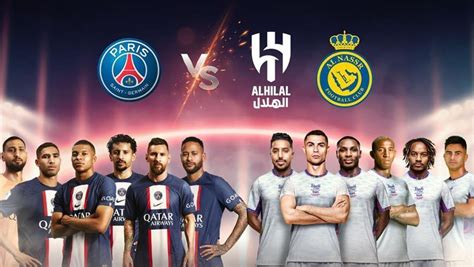 PSG Riyadh XI Vivez Les Retrouvailles Messi Ronaldo Sur Foot Africa